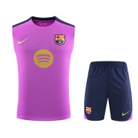 FC Barcelona Adult Training Sleeveless Football Kit 2024-25