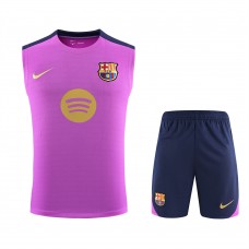 FC Barcelona Adult Training Sleeveless Football Kit 2024-25