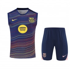 FC Barcelona Adult Pre Match Sleeveless Football Kit 2025-26 FC Barcelona Adult Pre Match Sleeveless Football Kit 2025-26