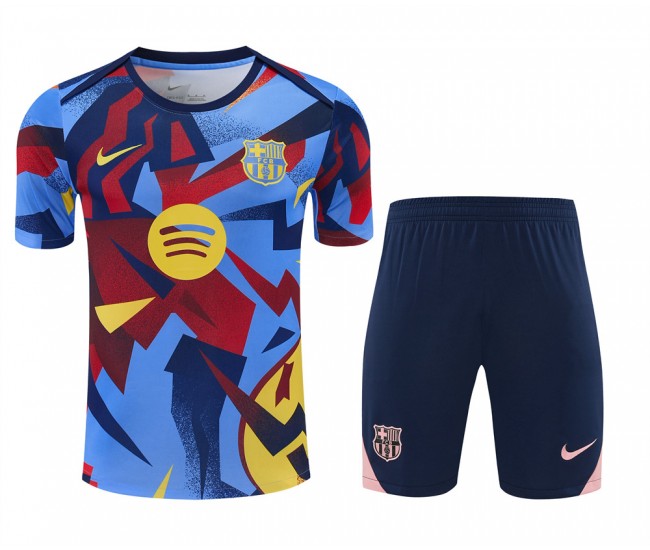 FC Barcelona Adult Pre Match Training Football Kit 2025-26