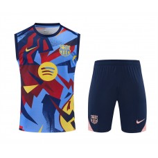 FC Barcelona Adult Pre Match Training Sleeveless Football Kit 2025-26 FC Barcelona Adult Pre Match Training Sleeveless Football Kit 2025-26