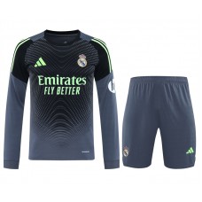 Real Madrid Adult Goalkeeper Long Sleeve Kit 2025-26