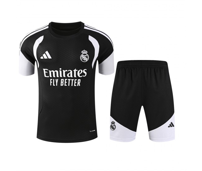 Real Madrid Adult Pre Match Black Football Kit 2026-27