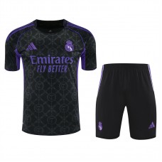 Real Madrid Adult Pre Match Black Training Kit 2025-26