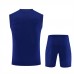 Real Madrid Adult Pre Match Sleeveless Navy Football Kit 2026-27