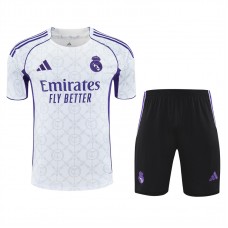 Real Madrid Adult Pre Match White Kit 2025-26