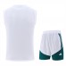 Real Madrid Adult Pre Match Sleeveless White Football Kit 2026-27