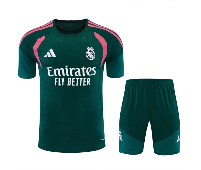 Real Madrid Adult Pre Match Green Football Kit 2026-27