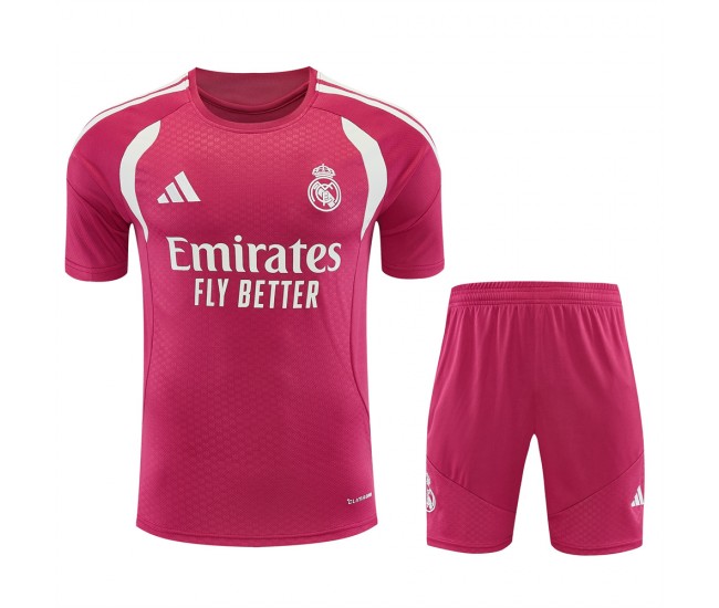 Real Madrid Adult Pre Match Red Football Kit 2026-27