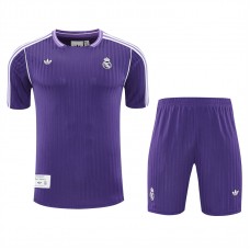 Real Madrid Mens Terrace Icons Purple Training Kit 2025-26