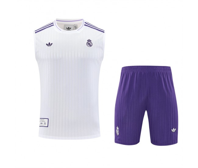 Real Madrid Mens Terrace Icons Training Sleeveless Kit 2025-26