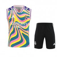 Real Madrid Adult Warm Up Sleeveless Training Kit 2025-26