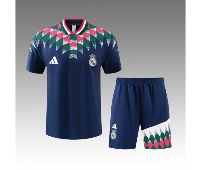 Real Madrid Adult Icons Graphics Training Navy Football Kit 2026-27