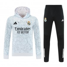 Real Madrid Mens Hooded Training Sweat Tracksuit 2025-26