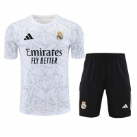 Real Madrid Mens Pre Match Football Kit 2024-25