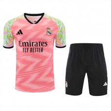 Real Madrid Mens Pre Match Red Football Training Kit 2025-26