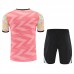 Real Madrid Mens Pre Match Red Football Training Kit 2025-26