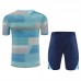 Real Madrid Mens Pre Match Football Training Kit 2025-26