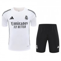 Real Madrid Mens Pre Match White Kit 2025-26