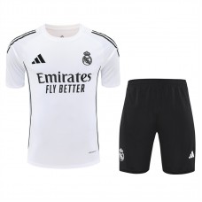 Real Madrid Mens Pre Match White Kit 2025-26