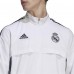 Real Madrid Mens Presentation Football Jacket White 2023-24