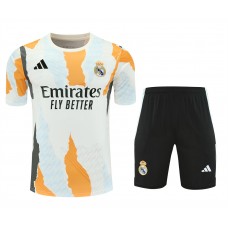 Real Madrid Mens Warm Up Football Kit 2024-25