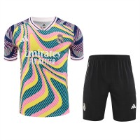 Real Madrid Mens Warm Up Football Kit 2025-26