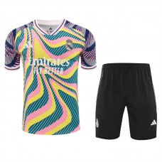 Real Madrid Mens Warm Up Football Kit 2025-26