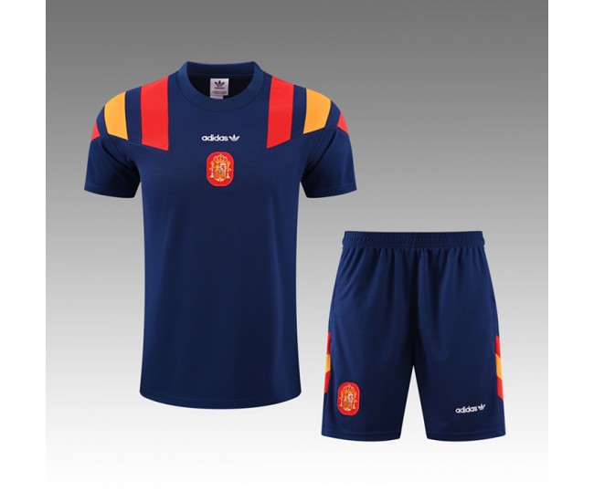 Spain Adult Navy Pre Match Football Kit 2026