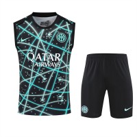 Inter Milan Adult Pre Match Sleeveless Football Kit 2025-26