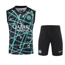 Inter Milan Adult Pre Match Sleeveless Football Kit 2025-26