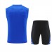 Inter Milan Adult Training Sleeveless Blue Football Kit 2025-26