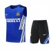 Inter Milan Adult Training Sleeveless Blue Football Kit 2025-26