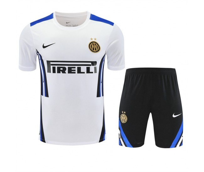 Inter Milan Adult Training White Football Kit 2025-26