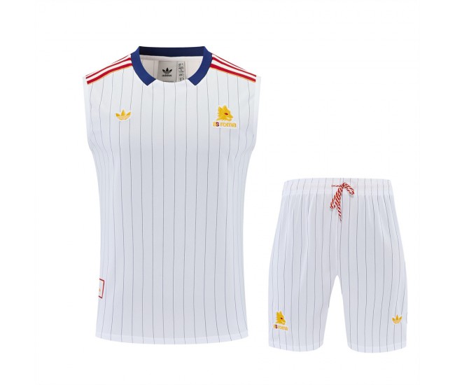 AS Roma Adult Terrace Icons Sleeveless Football Kit 2025-26