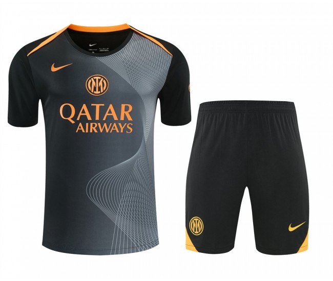 Inter Milan Adult Pre Match Training Football Kit 2025-26