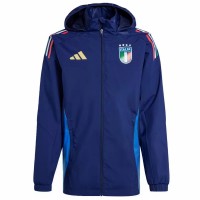 Italy Mens Training Rain Football Jacket 2024-25