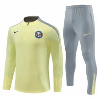 Club America Yellow Training Technical Football Tracksuit 2024-25