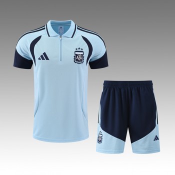 Argentina National Team Adult Blue Polo Training Football Kit 2026