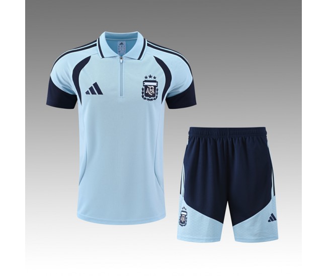 Argentina National Team Adult Blue Polo Training Football Kit 2026