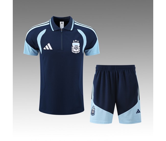 Argentina National Team Adult Blue Navy Training Football Kit 2026