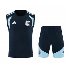 Argentina National Team Adult Navy Training Football Sleeveless Kit 2026 Argentina National Team Adult Navy Training Football Sleeveless Kit 2026
