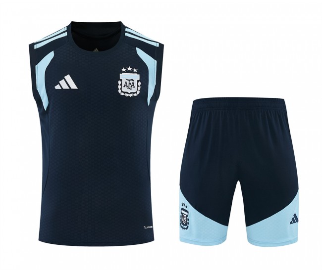 Argentina National Team Adult Navy Training Football Sleeveless Kit 2026