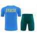 Brazil Adult Pre Match Bule Football Kit 2026