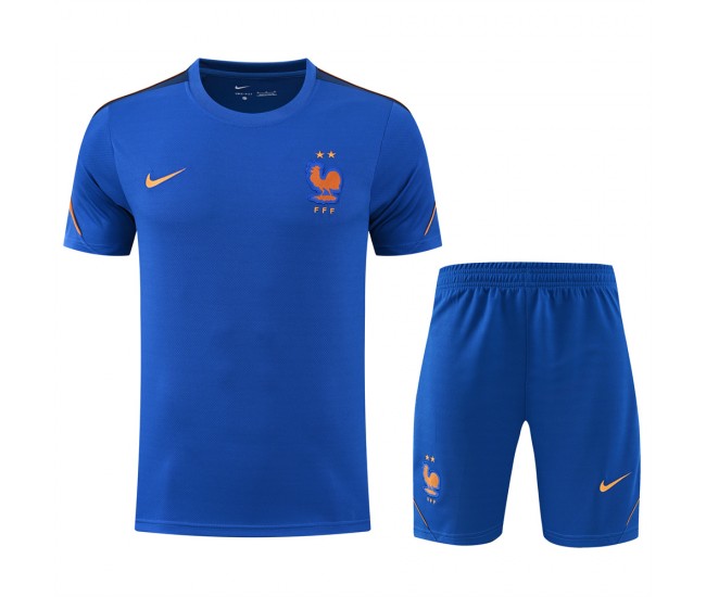 France Adult Pre Match Blue Football Kit 2026