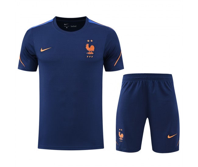 France Adult Pre Match Navy Football Kit 2026