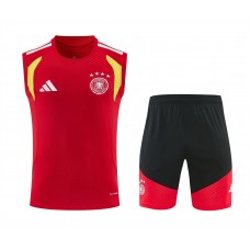 Germany Adult Red Training Sleeveless Football Kit 2026 Germany Adult Red Training Sleeveless Football Kit 2026
