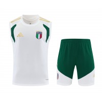 Italy Adult White Training Sleeveless Football Kit 2026