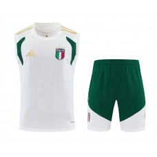 Italy Adult White Training Sleeveless Football Kit 2026 Italy Adult White Training Sleeveless Football Kit 2026
