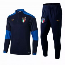 Italy National Team Soccer Training Technical Tracksuit Navy 2021 2022